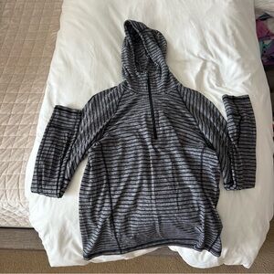 lululemon Gray Striped Men's Sweater